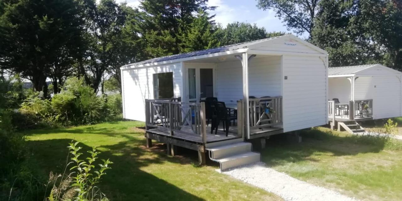 Hebergements Camping "Les Pieds Dans L'Eau" Crozon Ngoại thất bức ảnh
