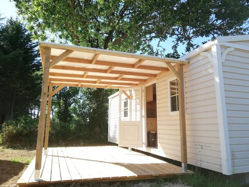Hebergements Camping "Les Pieds Dans L'Eau" Crozon Ngoại thất bức ảnh